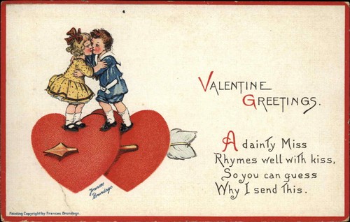 Frances brundage valentine boy - frances,