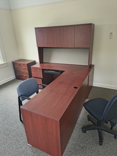 Cherry wood shaped - wood, office