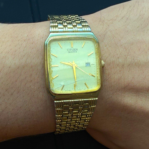 Citizen vintage quartz gold - vintage,