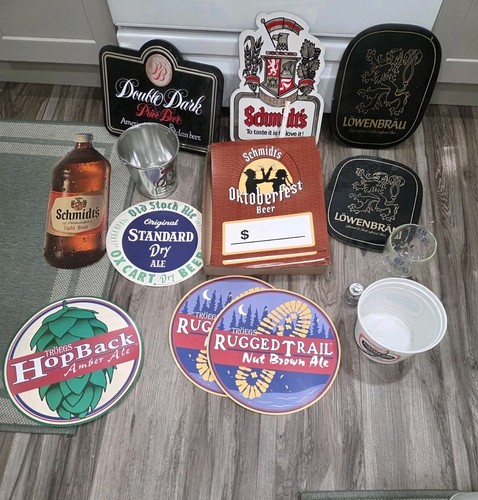 Lot vintage beer - beer, bar