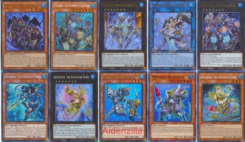Yugioh mermail atlantean - mermail, deck