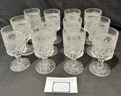 Vintage set cut crystal - set, of