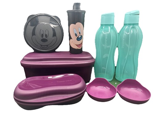 Lot items tupperware disney - lot, 8