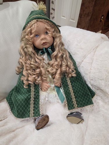 Vintage doll signed - doll, j