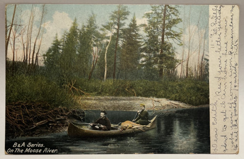 The moose river - on, b
