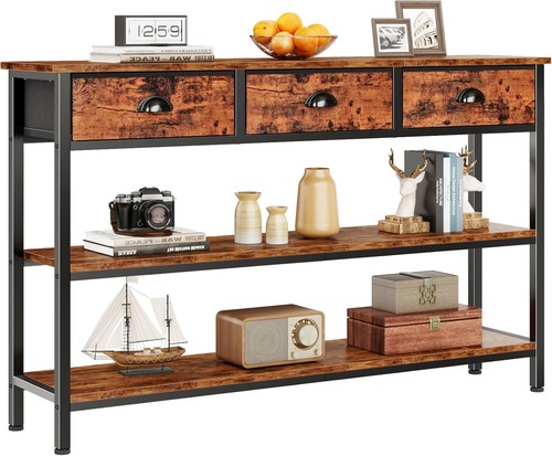 Industrial sofa entryway table - industrial,