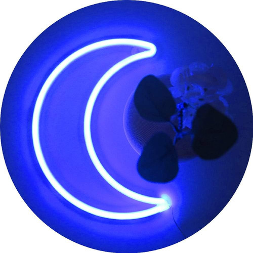 Led blue moon - light,, cute