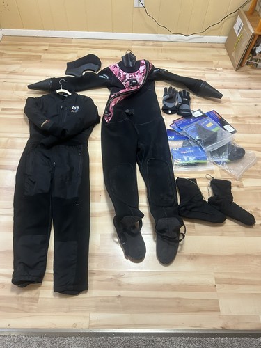 Drysuit with thermal - thermal,, hood