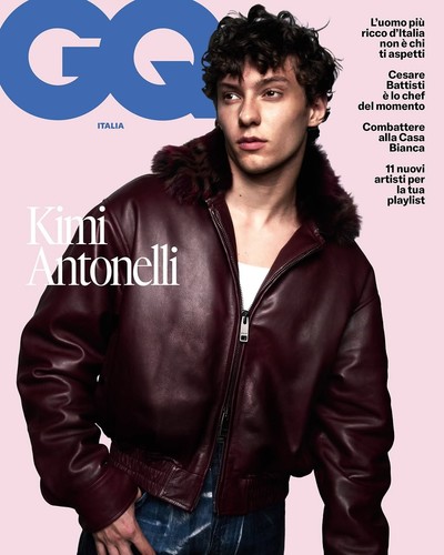 Kimi antonelli italia style - antonelli, gq