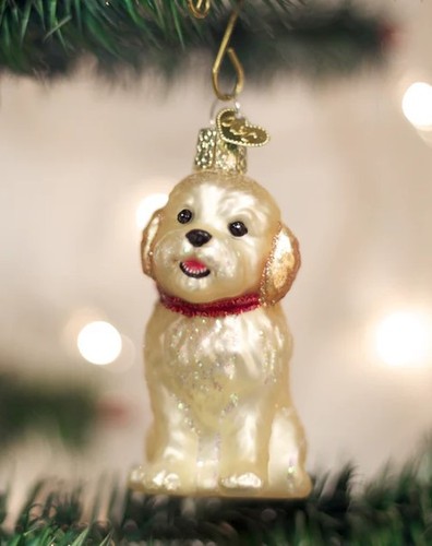 Old world christmas cockapoo - christmas,