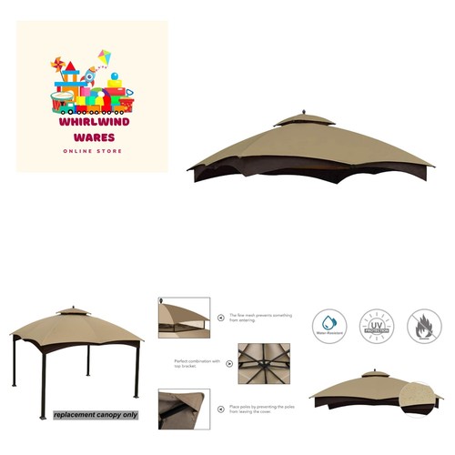 Replacement canopy top for - canopy,