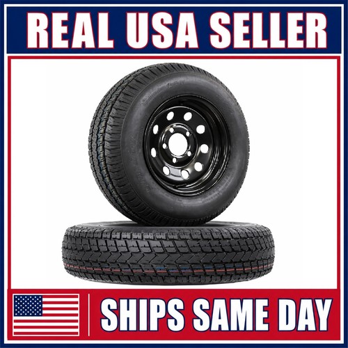 Pack trailer tire - 2-pack, rim