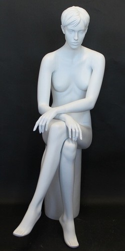 In female sitting - female,