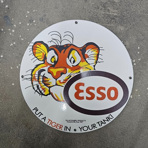 Vintage esso tiger - tiger, tank