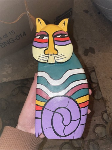 Wooden laurel burch - burch-style, cat