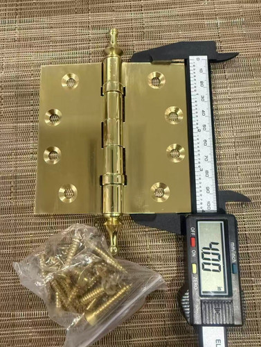 Polished solid brass door - polished,
