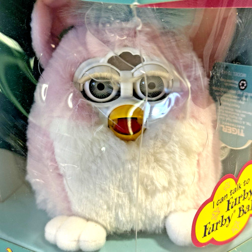 Vintage 1999 furby babies pink - vintage,