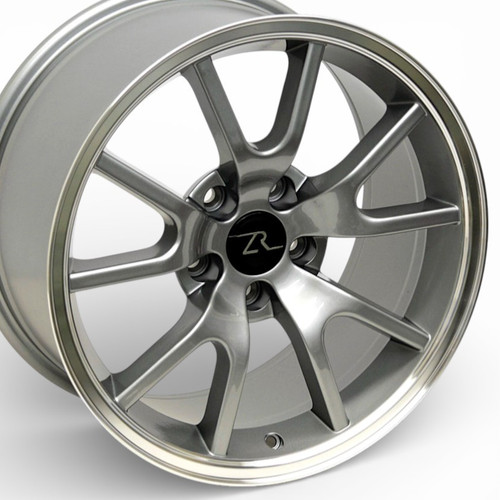 Gunmetal machined lip - 17",