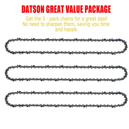 Pack chainsaw saw chain - 3,