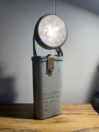 Vintage justrite mfg co - ,