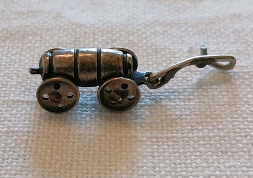 Vintage 800 silver wine barrel - 800,