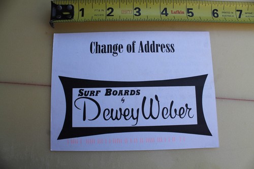 Dewey weber surfboards change - surfboards,