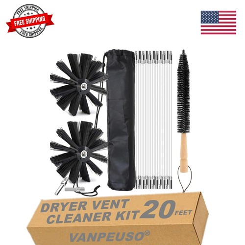 Feet dryer vent - 20-feet, cleaner