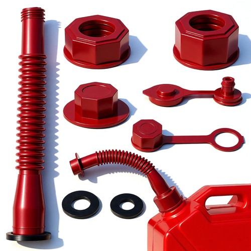 Red gas can spout replacement - gas,