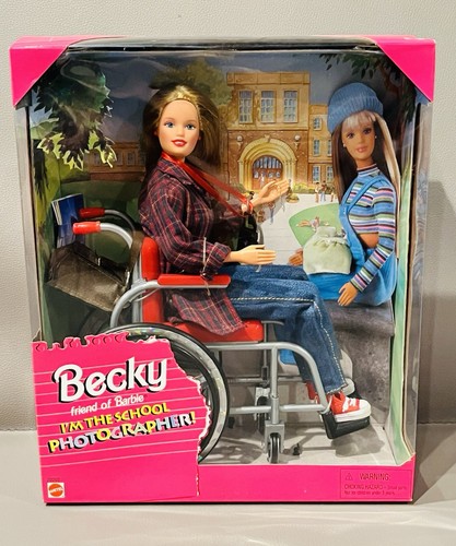 Mattel becky barbie friend - mattel,