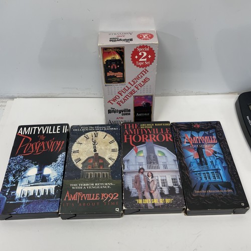 Amityville horror vhs - amityville, lot