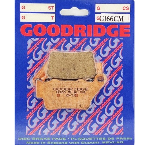 Sintered brake pads rear - cm,