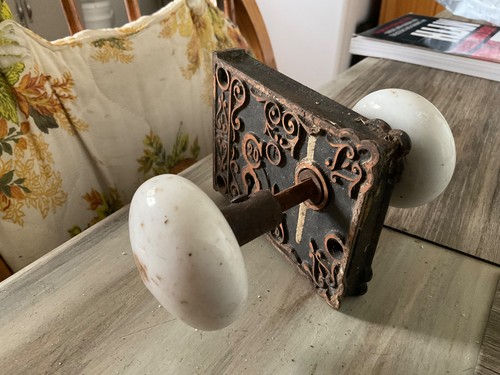 Antique vintage door lock - antique,