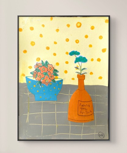 Original colorful abstract - original,
