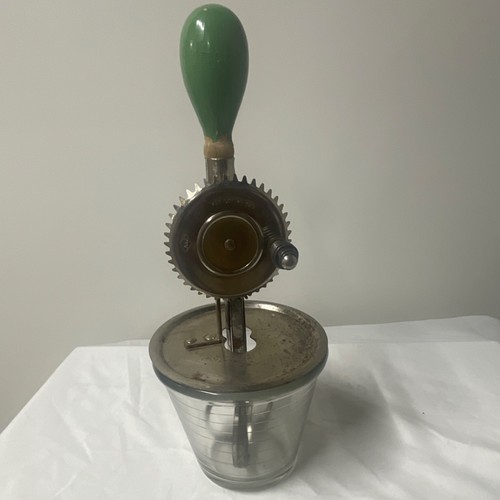 Manual egg beater with - manual, glass