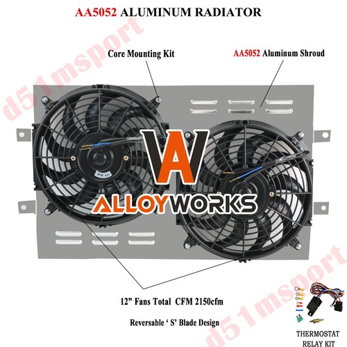 Aluminum radiator - aluminum,