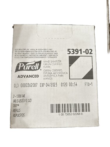 Purell 5391 tfx refill - 2, 5391-02