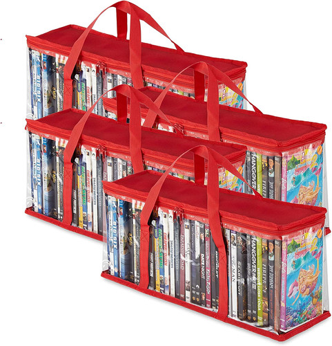 Dvd storage bags - dvd, (set