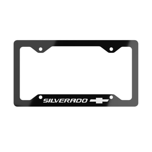 Chevy silverado black - chevy, license