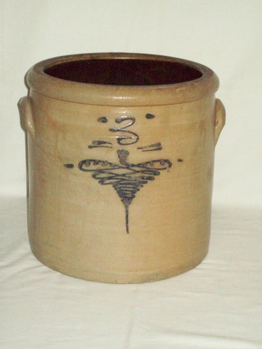 Primitive bee sting stoneware - primitive,
