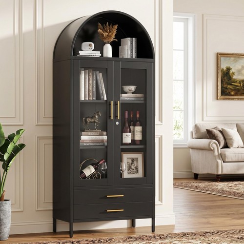 Tall display cabinet - 73",