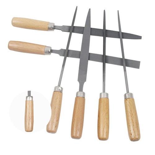 6pcs inch heavy - heavy, file