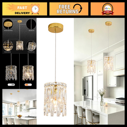 Mini crystal pendant light for - mini,