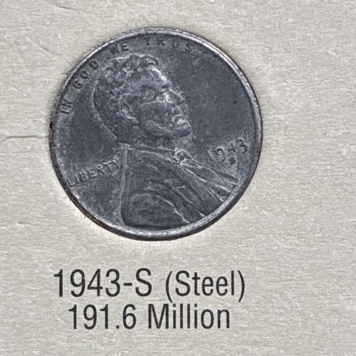 1943 lincoln wheat cent - lincoln,