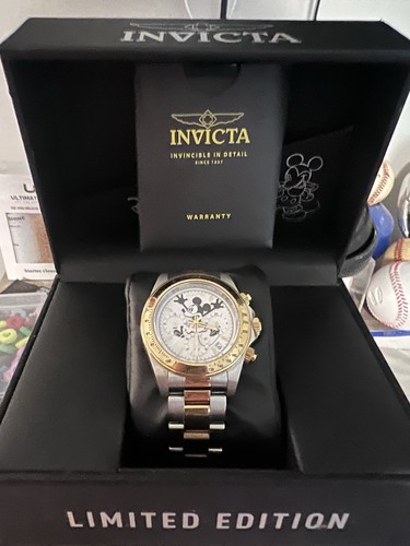 Invicta limited edition - invicta, mickey