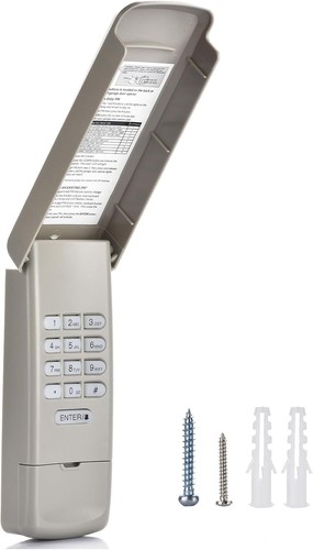 Garage door opener keypad - door,
