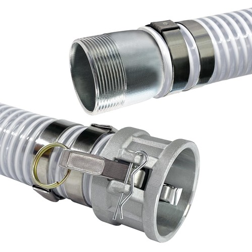 Clear pvc suction hose - clear,