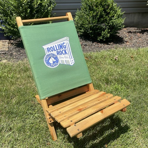 Vintage rolling rock beach - rock,