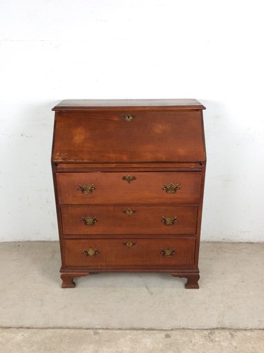 Mid century maple drop - drop, front
