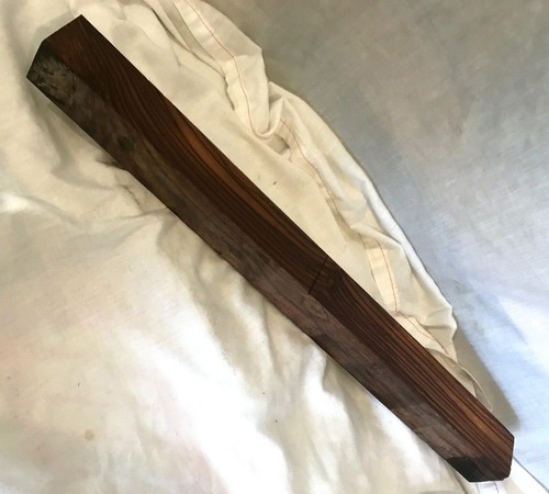 Cocobolo hardwood blank - hardwood, 2x2x18