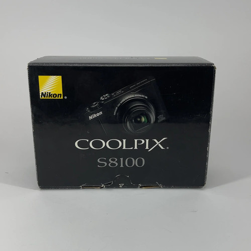 Broken nikon coolpix s8100 - broken,